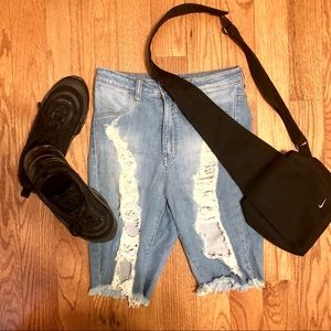 Lightly Worn Fashion Nova Bermuda Shorts